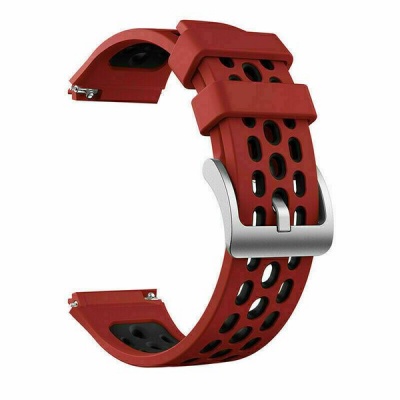 Sports Silicone strap for Huawei GT 2e RedBlack