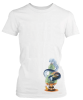 PepperSt Ladies White T-Shirt - Incubating Dragon Photo
