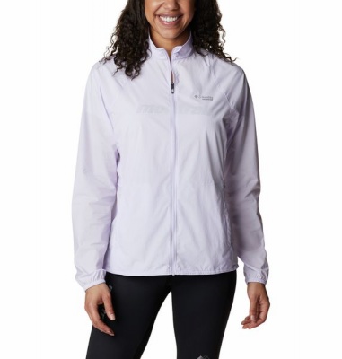 Columbia Womens Endless Trail Wind Shell Jacket Purple Tint