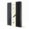 The Papery Flexi Softcover A5 Journal Dot grid Pages - Black Photo