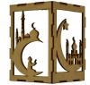 Magic Shadow Box Candle Holder Mosque Shadow Lantern Photo