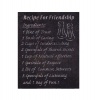 DeBlequy Aankopen - Recipe for Friendship - Rustic Metal Plate - 2 Pack Photo
