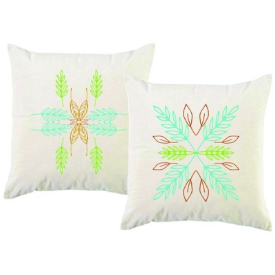 Photo of PepperSt - Scatter Cushion Cover Set - Abstract Leaves
