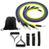 Premium Fitness Resistance Exercise Bands Set 11-Piece Photo