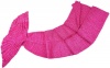 Mermaid Tail Knitted Blanket For Girls All Seasons Soft And Warm Photo