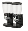 1000gms Double Barrel Cereal Dispenser with Portion Control - Silver Photo