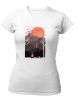 PepperSt Ladies White T-Shirt - Camp Site Photo