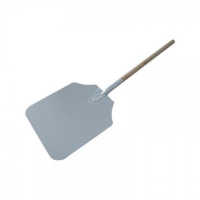 Photo of Mihuis Stainless Steel Pizza Shovel with Wooden Handle
