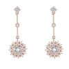 Civetta Spark Keria Earring - with Swarovski Clear Crystal Rosegold Photo