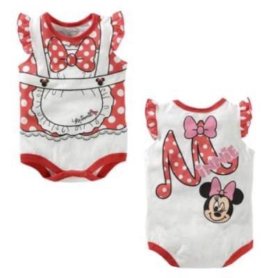 Photo of Bub2be's Sleeveless Romper Set - Minnie Mouse