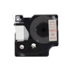PUTY Compatible Dymo TT-DD45805 Red on White 19mm Label Tape Photo