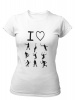 PepperSt Ladies White T-Shirt - Tennis Photo