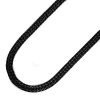 Xcalibur Steel Broad Black 60cm Curb Chain 8mm Wide. Photo