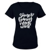 Some Bunny Needs Wine - Easter - Ladies - T-Shirt Photo