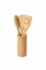 Bamboo Wooden Spoon & Spatula Set - 5 Piece Photo