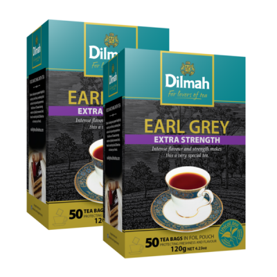 Photo of Dilmah - Earl Grey Extra Strength - 100 Tagless Tea Bags