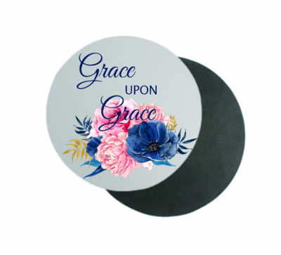 Photo of Graceful Accessories Grace Upon Grace Mouse Pad - Inspirational Desk Accessory