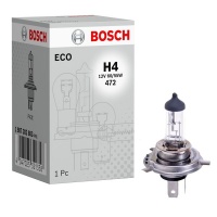 Bosch Headlight Bulb Eco Automotive Bulb H4 12V 6055Watt 1 x Bulb
