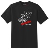 Just Kidding Kids "Boeremeisie by Hart" Short Sleeve T-Shirt - Black Photo