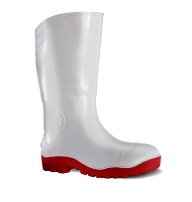 Photo of DOT Safety Footwear DOT - Scorpio Waterproof Gumboot - White/Red