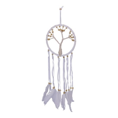 Photo of Trans Continental Marketing - White Feather Dream Catcher - 16 cm
