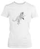 PepperSt Ladies White T-Shirt - Pyro TIger Photo