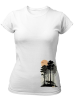PepperSt Ladies White T-Shirt - Vintage Forrest Photo
