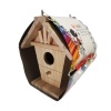 Paint Your Own Bird House / Bird Feeder - V-Shaped Roof Photo