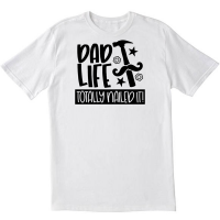 Dad Life Fathers DayBirthday Gift T shirt