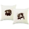 PepperSt – Scatter Cushion Cover Set – Koala Sketch Photo