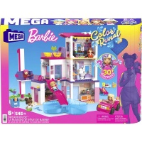 Mega Construx Mega Barbie colour Reveal Dreamhouse Building Set With 25 Surprises