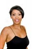 Magic Short Size Beautiful Synthetic Hair Wig LYDIA 1B Photo
