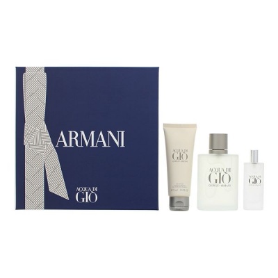 Giorgio Armani Acqua Di Gi 3 EDT Piece Gift Set