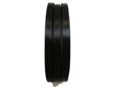 Photo of BEAD COOL - Satin Ribbon - 6mm width - Black - Bows and Wrapping - 60m
