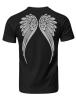 Angel wings Black T-shirt Photo