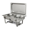 LMA - Premium Quality Double Tray Chafing Dish / Food Warmer Photo