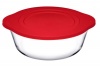 Borcam Round Casserole 2100ml with Cover Photo