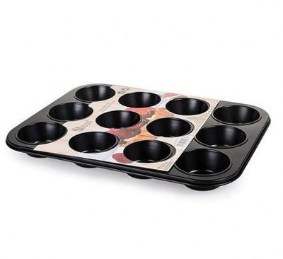 Photo of Hillhouse Muffin Pan - Non-Stick - 12 Hole
