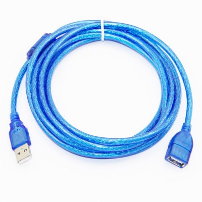 Photo of Digital World High Quality USB 2.0 Extension Cable Type A Male to Female Blue