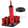 Killerdeals Electric Rotation Makeup Brush Cleaner Spinner and Dryer - Red Photo