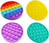 Playful Panda Bubble Circular Fidget Sensory Pop It Toy - 4 Pack Photo