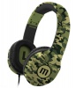 Maxell Full Size Padded Cup headphones with deep bass microphone - CAMO Photo