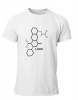 PepperSt Mens White T-Shirt - Logic Chemical Formula Photo