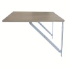 SpaceSave Fold Down Wall Desk 73x53cm - Rustic Wood Photo