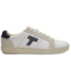 White Leather Leandro Men's Sneakers Photo