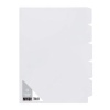 Meeco Secretarial Folder with 5 Tabs - A4 - Clear Photo