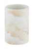 WENKO - Toothbrush Tumbler - Odos Range - Polyresin - White Photo