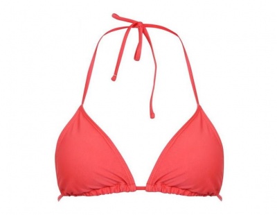 Photo of Soulcal Ladies Triangle Bikini Top - Red