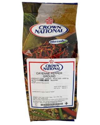 Photo of Crown National - Ground Cayenne Pepper 1kg
