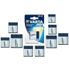 Varta CR-P2 6 Volt Lithium Batteries x 10 Pieces Photo